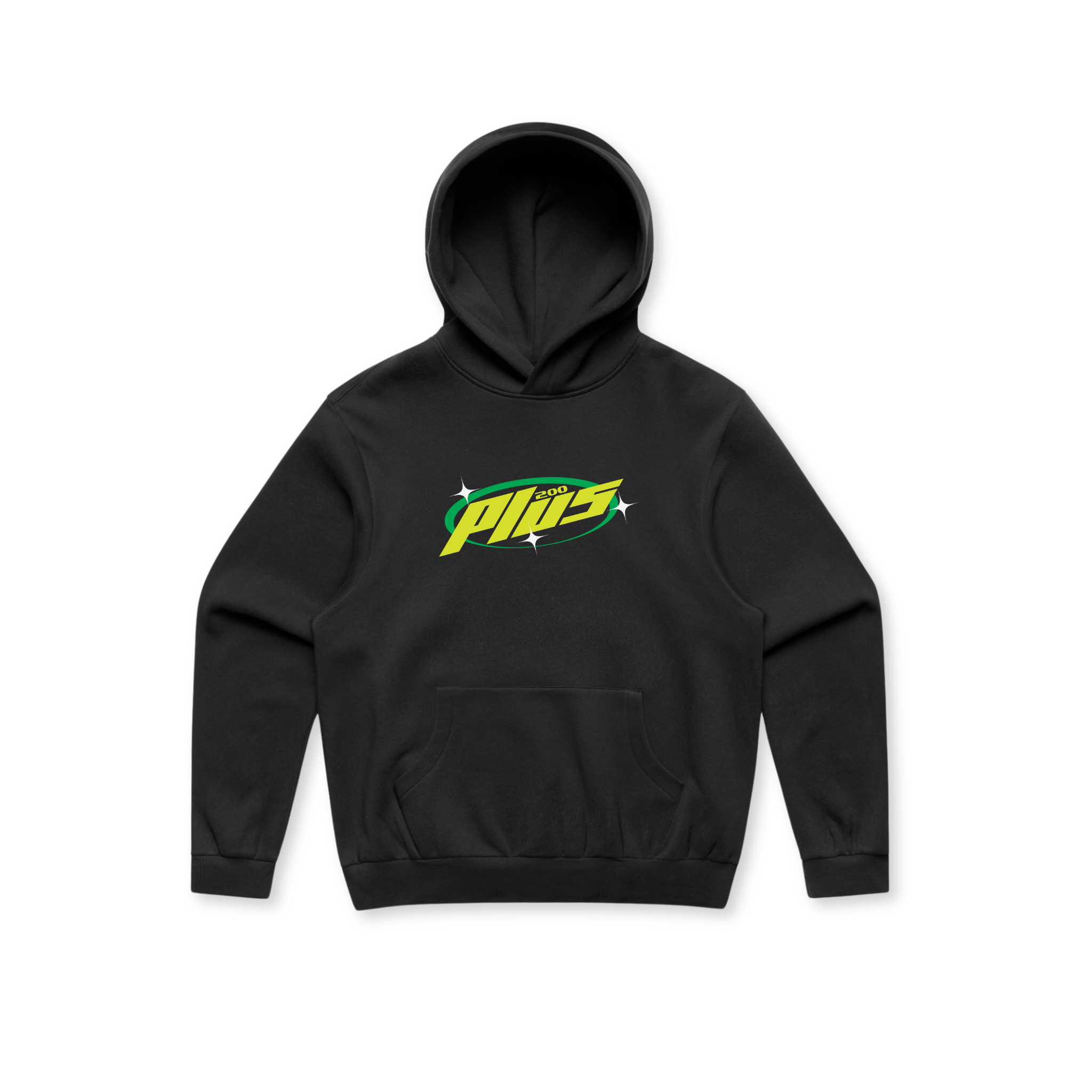 200 Plus Retro Logo Hoodie