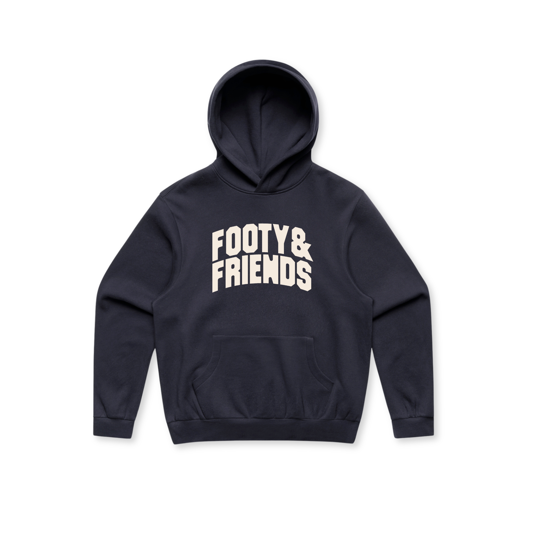 Footy & Friends Hoody Navy